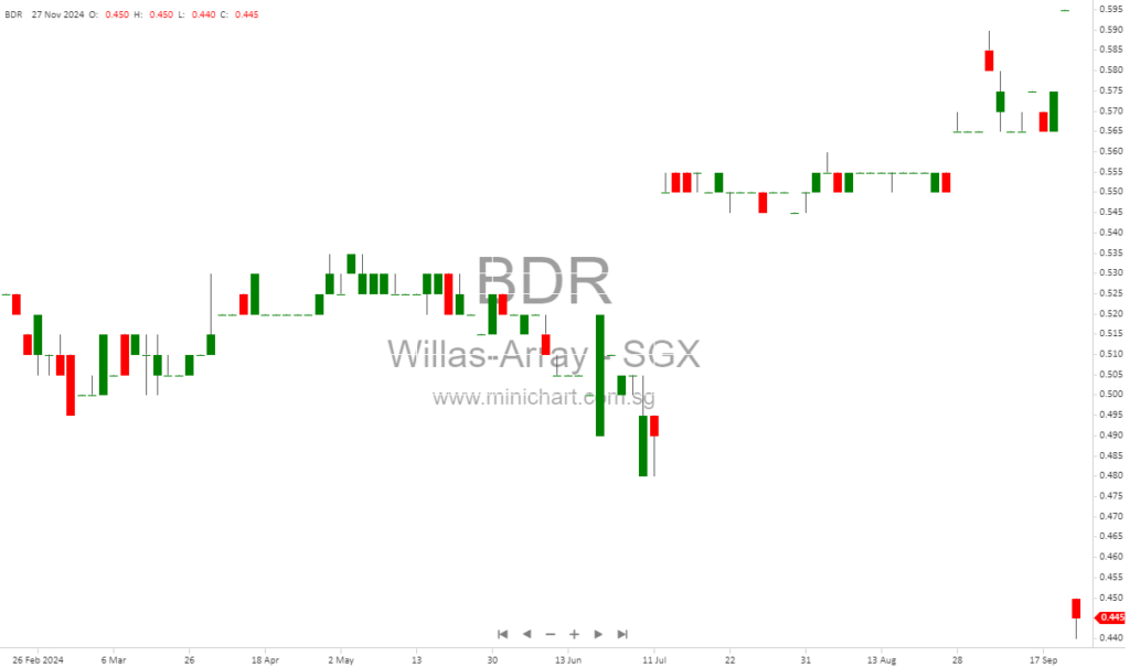 Willas-Array Electronics Reports Narrowed Losses Amid Challenging Market Conditions in H1 FY2025