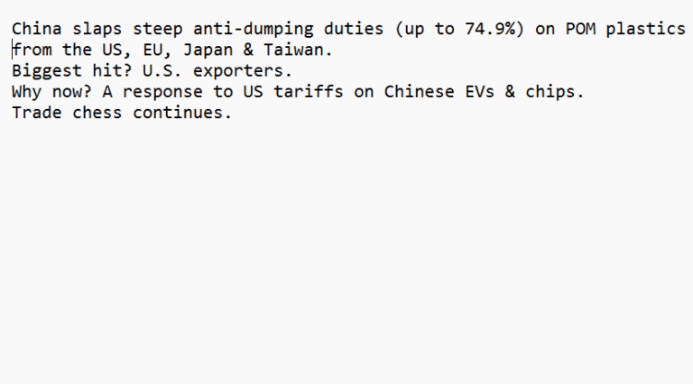 Trade Tensions Rise Again